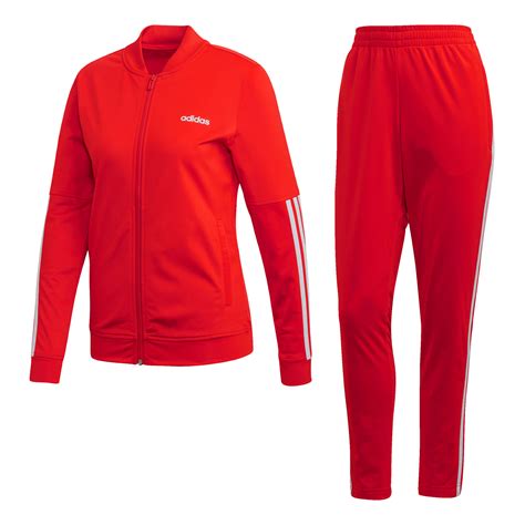 adidas trainingsanzug rot damen